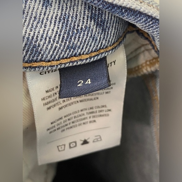 Citizens of Humanity Sabine High Rise Straight Leg Jeans // Dresden - Picture 11 of 12